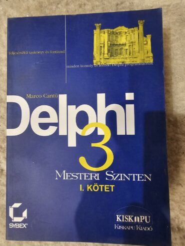 Delphi 3 mesteri szinten I-II. kötet