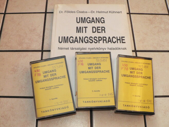 Umgang ​mit der umgangssprache – Német társalgási nyelvkönyv haladóknak + a könyv MP3 hanganyaga