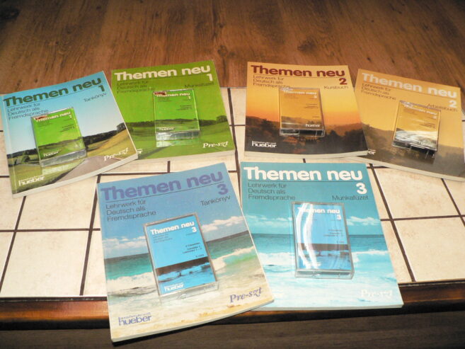 Themen Neu 1-3. (Tankönyvek + munkafüzetek + a könyvek MP3 hanganyaga)