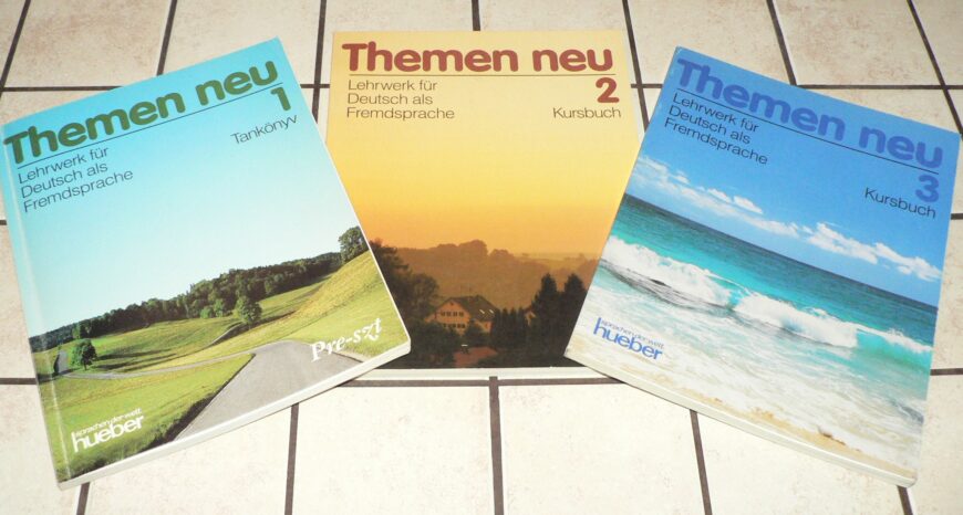 Themen Neu 1-3. (Tankönyvek + munkafüzetek + a könyvek MP3 hanganyaga)