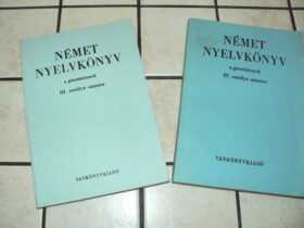 1970-es évekbeli Gimnáziumi német nyelvkönyvsorozat I-IV.