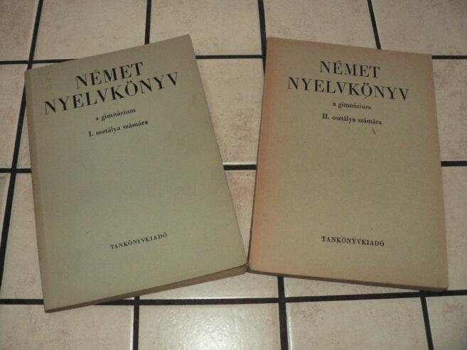 1970-es évekbeli Gimnáziumi német nyelvkönyvsorozat I-IV.