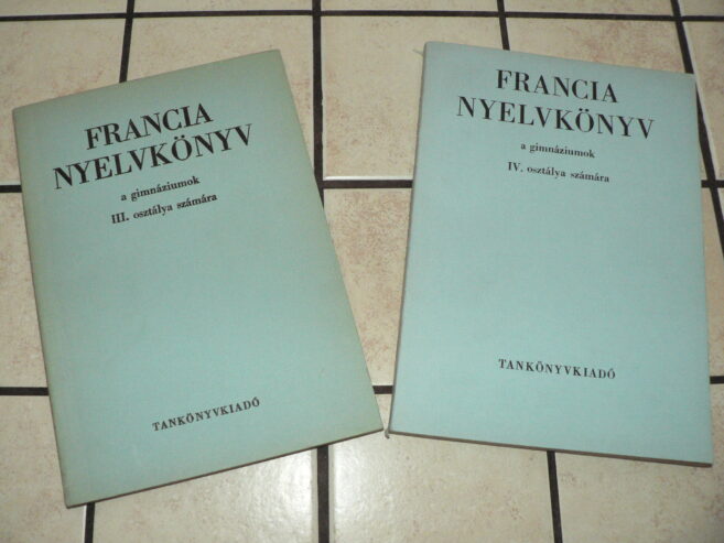 1970-es évekbeli Gimnáziumi francia nyelvkönyvsorozat I-IV.