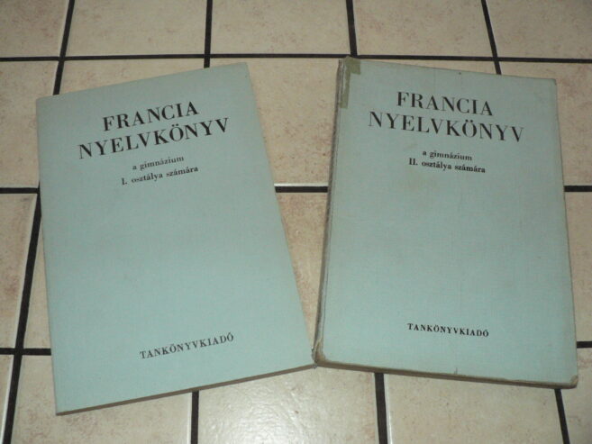 1970-es évekbeli Gimnáziumi francia nyelvkönyvsorozat I-IV.