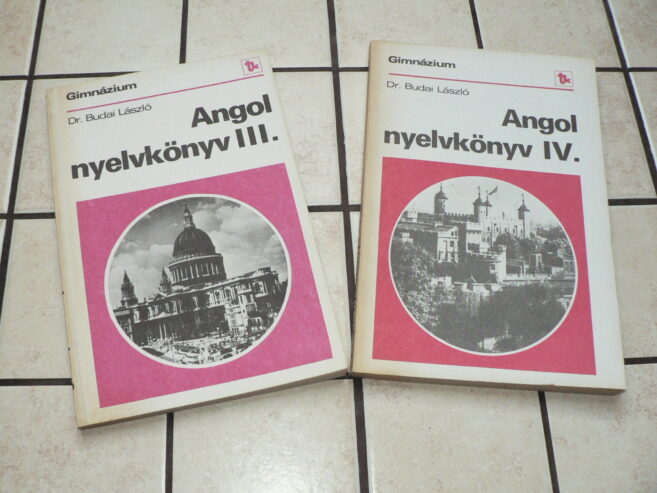Budai: Angol nyelvkönyv I – IV. Gimnáziumi sorozat + MP3 hanganyag