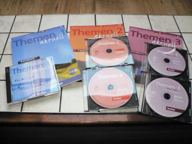 Themen Aktuell 1-3. (Tankönyvek + munkafüzetek + MP3 hanganyaga)
