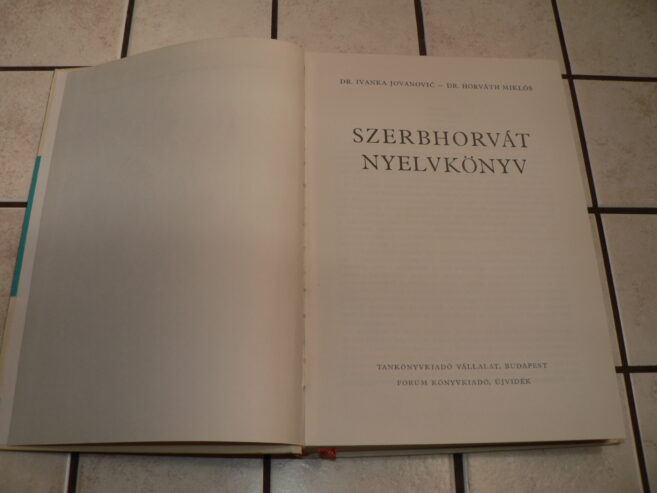 Ivanka Jovanovic – Horváth Miklós: Szerbhorvát nyelvkönyv