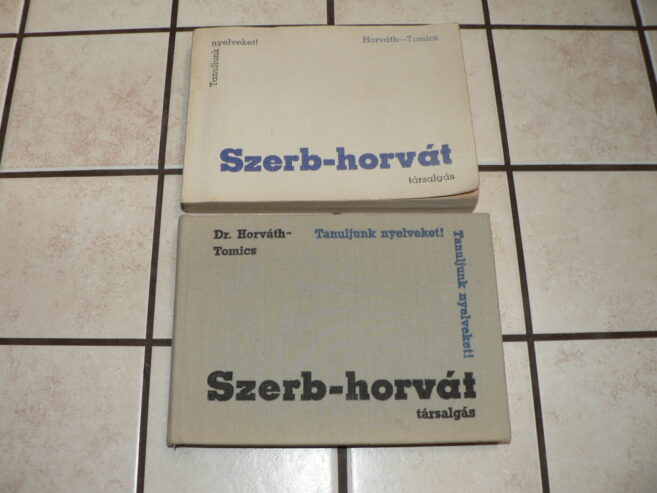 Szerb – horvát társalgási zsebkönyv – Tanuljunk nyelveket!