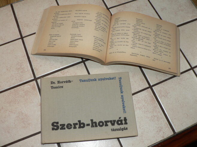Szerb – horvát társalgási zsebkönyv – Tanuljunk nyelveket!